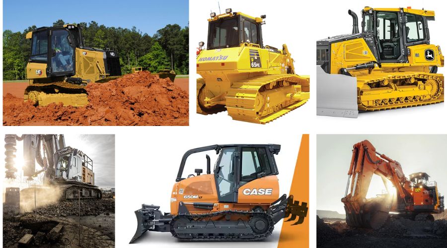 Bulldozer Brands and Their Weight